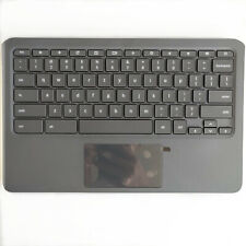 Top Case For HP Chromebook 11 G6 EE Palmrest Keyboard & Touchpad L14921-001 US picture