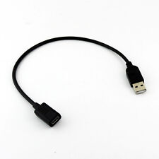 1x USB 2.0 A Male to USB 3.1 Type C Female Connector Adapter Cable Cord 30cm/1ft picture