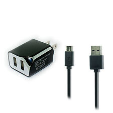 Home Wall Charger+USB Cord for Verizon Samsung Galaxy Tab E 8.0 SM-T378V Tablet picture