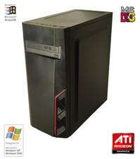 NEW* AMD Athlon 4850e 4GB ATI X1050 Win98 XP DOS Multiboot Retro PC w/ 50 Games picture