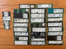 (LOT OF 30) 512GB NVMe SSD M.2 Mixed Speeds, Brands and Sizes [Avg 97% Health] picture