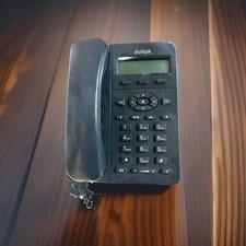Avaya E129 VoIP 700507151 SIP Office Business Phone w/ Handset & Stand - Grade A picture