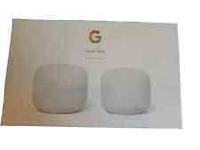 Google Nest Wifi Router and Point - Snow - NEW, SEALED IN BOX - *** picture
