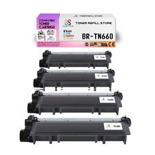 4Pk TRS TN660 Black Compatible for Brother DCPL2520DW, HLL2300D Toner Cartridge picture
