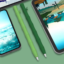 Cute For Apple Pencil 1st 2nd Gen Cute Bamboo Silicone Case Cover Pen Protector picture