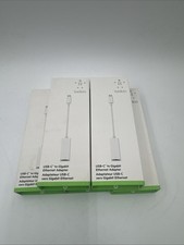 Belkin USB-C to Gigabit Ethernet Adapter - White - New in box picture