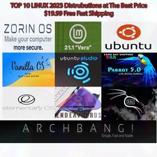 Top 10 Linux Distros 2023