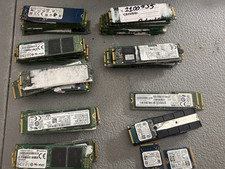LOT OF 84 NON WORKING/PARTS 256GB NVME M2 SSD - DONT SHOW IN BIOS picture