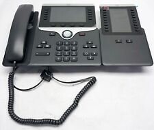 Cisco CP-8861 Business Color Display IP Phone +Cisco CP-BEKEM Key Expansion Mod picture