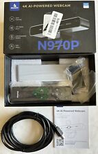 NexiGo Zoom Certified, N970P 4K Webcam Onboard Flash Memory Al-Powered picture