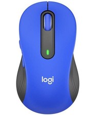 Logitech Signature M650 L Blue Full Size Wireless Mouse For Large Sized Hands picture