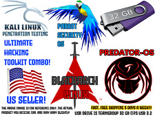 Kali Linux 2024.1 BlackArch 23 Parrot 6.0 Predator OS v3  32 GB FAST 3.2 USB picture