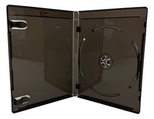 PREMIUM STANDARD Clear Black Blu-Ray Single Cases 12MM Lot picture