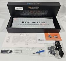 Keychron K8 Pro Black RGB Backlight Bluetooth A TKL Mechanical Keyboard picture