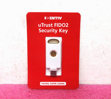 IDENTIV UTRUST FIDO2 NFC SECURITY KEY USB-C P/N:905602 FIDO/FIDO2/U2F/WebAuth T9 picture