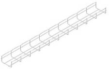 Cablofil Cf54/100Ez Wire Mesh Cable Tray,4X2in,10 Ft picture
