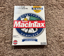 Quicken MacInTax Complete: Federal Return Tax Year 1998 (Apple Mac) Intuit CPU picture
