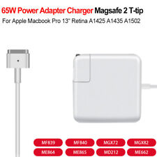 60W T-tip Magsafe 2 Power Adapter Charger For Apple MacBook Pro 13