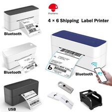 4x6 Bluetooth/USB Thermal Shipping Label Printer for Small Business Package Mail picture