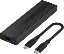 SABRENT USB 3.2 Type-C Tool-Free Enclosure for M.2 PCIe NVMe and SATA SSDs (EC-S picture