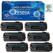 6PK Toner Cartridge 05A CE505A Fits for HP LaserJet P2035D P2055D P2055N P2055X picture