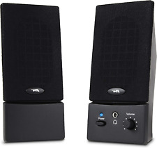 Cyber Acoustics USB Powered 2.0 Desktop Speaker System with 3.5mm Audio for and picture