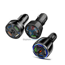 3 4 5 USB Port Fast Car Charger Adapter For iPhone Samsung Android CellPhone LOT picture