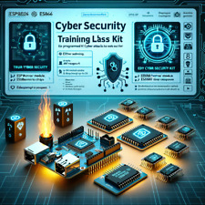 Cyber Security Training Kit Craftsman Case IT Tech Tool Kit, Ethical, Esp8266 picture