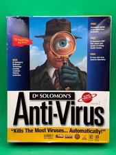 Dr. Solomon's Anti-Virus Version 7 Single User Boxed PC Software TC picture
