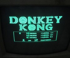SANYO Monochrome CRT Monitor DM6112 AV Screen For Apple II IBM PS/2 ATARI PC XT picture