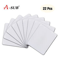 22 Pcs A-SUB Sublimation Blank Mouse Pad for Heat Press Transfer 9.4