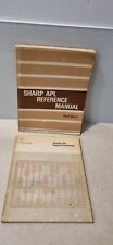 Sharp APL Reference Manual + Report Formatting Vintage Book picture