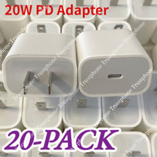 20X Lot For iPhone 11 12 13 Pro Max Fast Wall Charger 20W PD USB-C Power Adapter picture