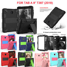 For Samsung Galaxy Tab A 8.0'' SM-T387 2018 Shockproof Hard Case Cover Rugged  picture