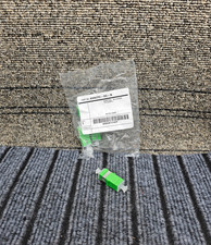 (QTY 20) ASACPC-03-N SC-APC Suttle Fiber Optic Bulkhead Adapters, SM Fiber picture