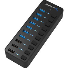 Sabrent HB-B7C3 60W 7-Port USB 3.0 Hub + 3 Smart Charging Ports with Power... picture