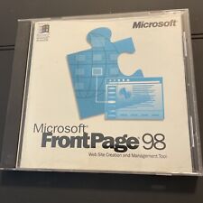 Windows Microsoft Front Page 98 With Product Key (Pre-owned) picture