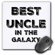 3dRose Best Uncle in the Galaxy MousePad picture