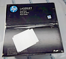 HP 42X HIGH YIELD BLACK TONER Q5942XD DUAL PACK FOR HP LASERJET 4250, 4350 -NOB picture
