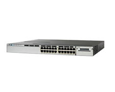 Cisco WS-C3750X-24S-E Catalyst 24-Ports GE SFP Layer3 Switch  1 Year Warranty picture