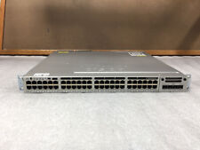 CISCO CATALYST 3850 WS-C3850-48F-S V03, w/ Rack Mount Ears, Factory Reset picture