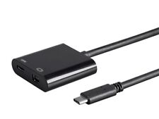 Monoprice USB-C to Mini DisplayPort & USB-C (F) Dual Port Adapter picture
