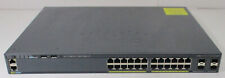 Cisco WS-C2960X-24PS-L 24 Port PoE Network Switch & Stack Module picture