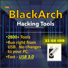 BlackArch - Hacking Operating System - Penetration Testing - 32 GB Fast USB 3.0  picture