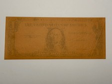 Rare Vintage 1950's 3M Thermo-Fax Copy of U.S. Dollar Bill - earliest copies picture