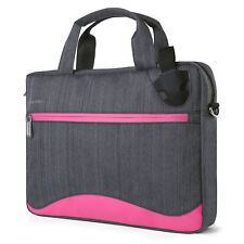 Magenta Wave 2-In-1 Universal Messenger Bag+Briefcase for 12 13.3