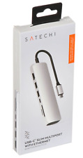 SATECHI USB Type-C Slim Multiport with Ethernet Adapter | SILVER | $79.99 picture