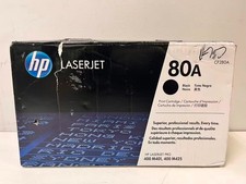 GENUINE HP 80A CF280A Black Toner Cartridge for LaserJet DAMAGE box sealed picture