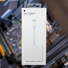 Apple USB-C Digital AV Multiport Adapter: HDMI 4K, USB-A, USB-C Charge – Sealed picture