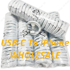 Wholesale Lot 3/6FT PD USB Type C Fast Charger Cable For iPhone 14 13 12 11 XR X picture